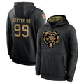 My Store C.Bears #99 Gervon Dexter Sr. Player Black Salute to Service Pullover Hoodies Limited Stitched Jerseys