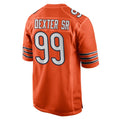 My Store C.Bears #99 Gervon Dexter Sr. Player Orange Home Game Stitched Jerseys