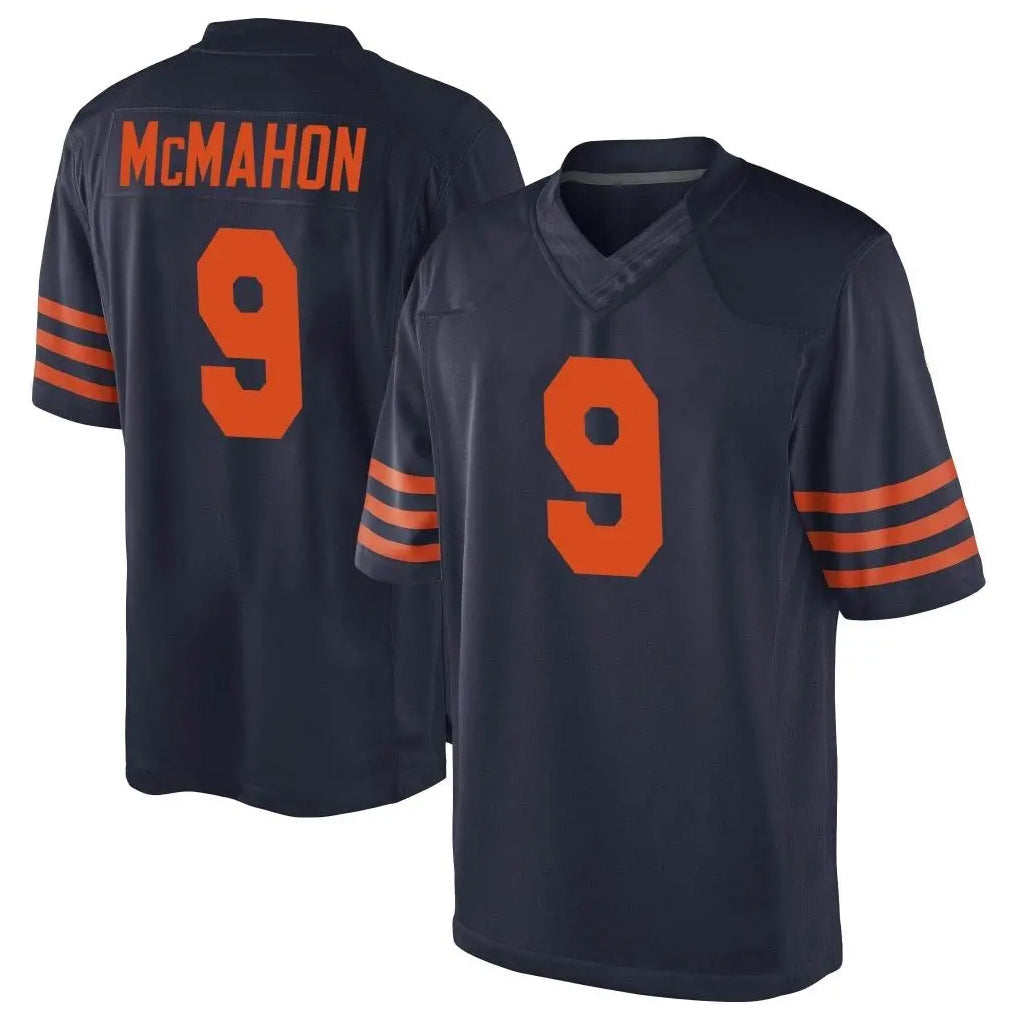 My Store C.Bears #9 Jim McMahon Player Navy Blue Alternate Game Stitched Jerseys