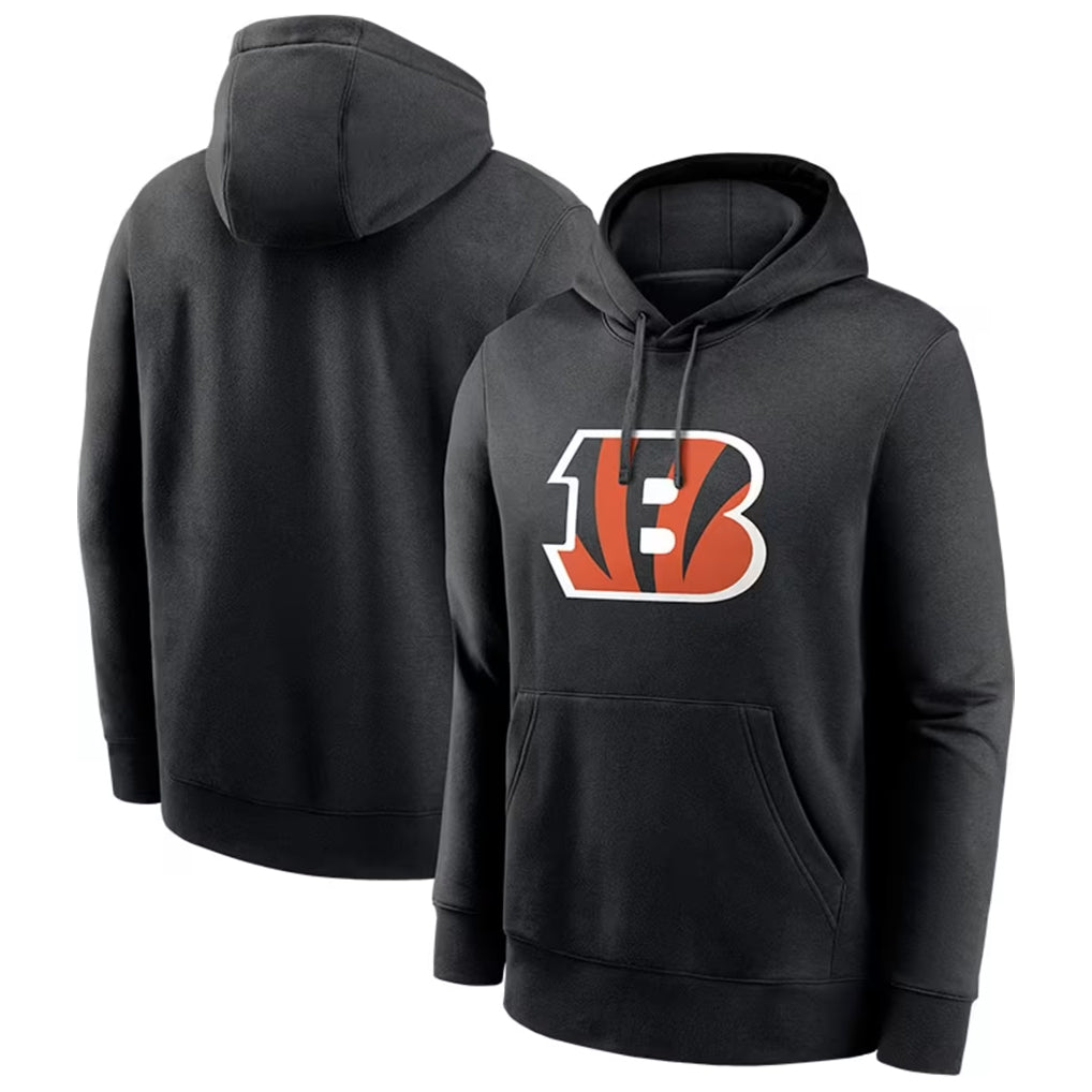My Store C.Bengals Black Long Sleeve Hoodie Blank Player Stitched Jerseys