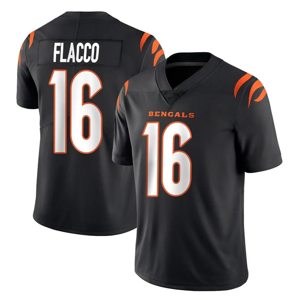 My Store C.Bengals #16 Joe Flacco Player Black Vapor Untouchable Limited Home Game Stitched Jerseys