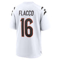 My Store C.Bengals #16 Joe Flacco Player White Home Game Stitched Jerseys