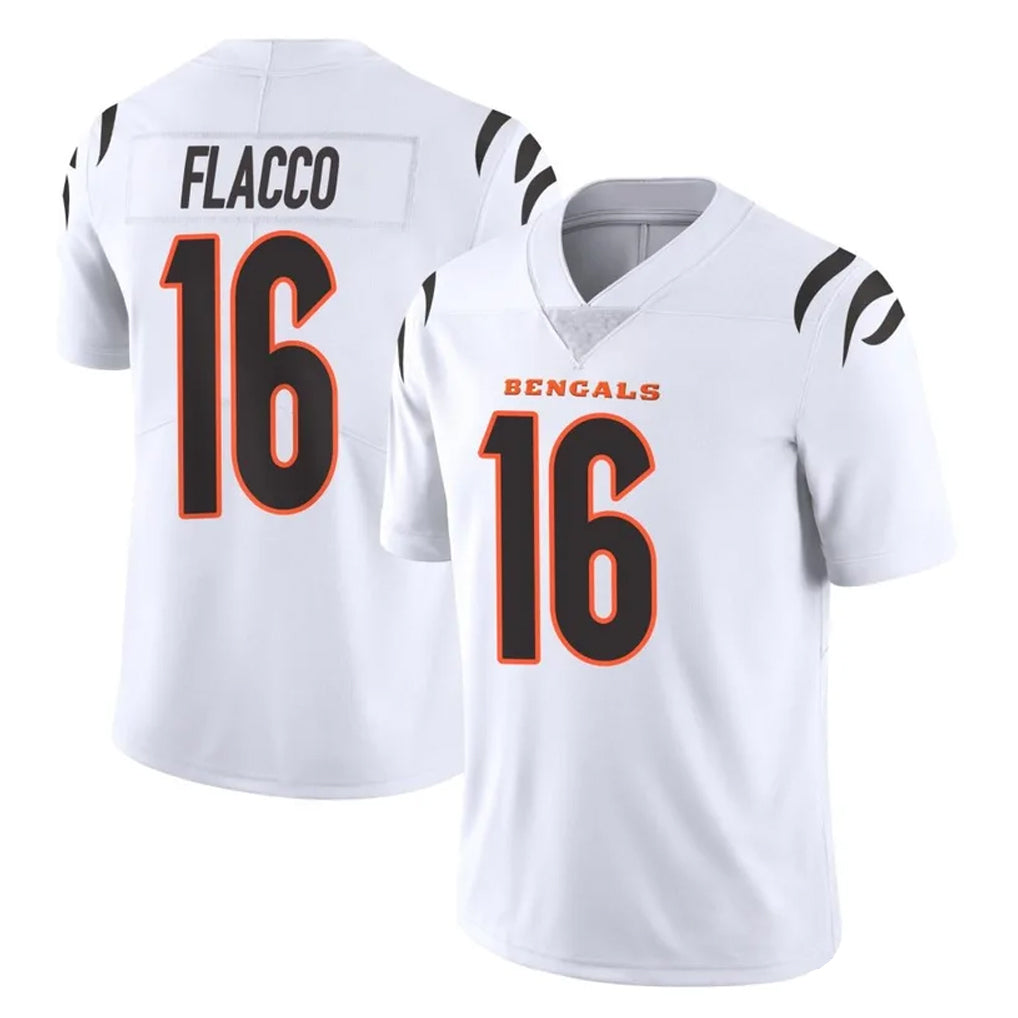 My Store C.Bengals #16 Joe Flacco Player White Vapor Untouchable Limited Home Game Stitched Jerseys