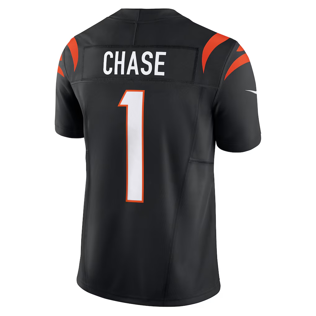 My Store C.Bengals #1 Ja'Marr Chase Black Vapor F.U.S.E. Limited Stitched Jerseys