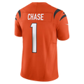My Store C.Bengals #1 Ja'Marr Chase Orange Vapor F.U.S.E. Limited Stitched Jerseys