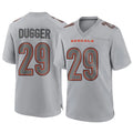 My Store C.Bengals #29 Kyle Dugger Player Gray Atmosphere Fashion Game Stitched Jerseys