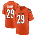 My Store C.Bengals #29 Kyle Dugger Player Orange Home Game Stitched Jerseys