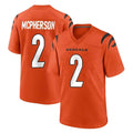 My Store C.Bengals #2 Evan McPherson Player Orange Home Game Stitched Jerseys