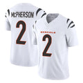 My Store C.Bengals #2 Evan McPherson Player White Vapor F.U.S.E. Limited Home Game Stitched Jerseys