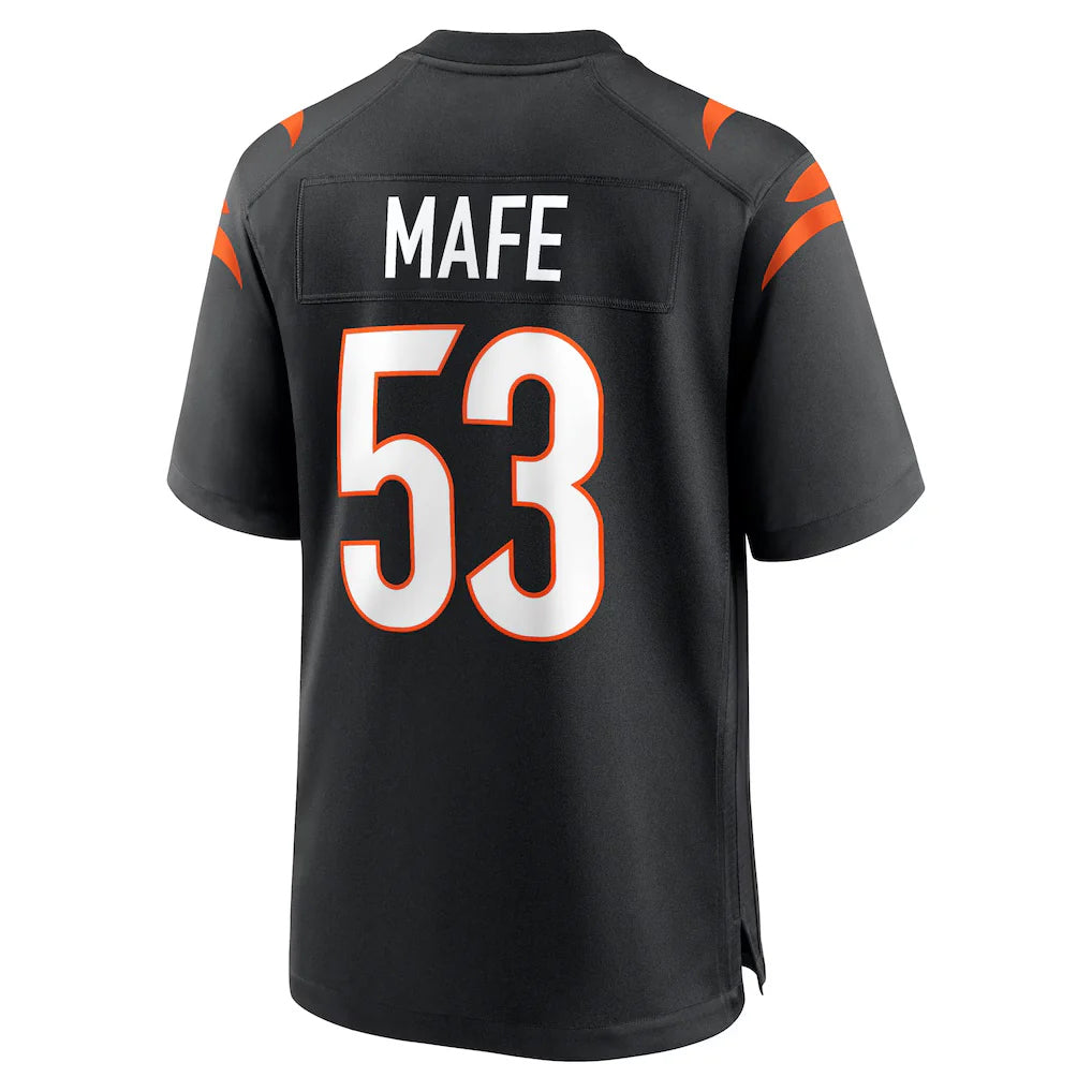 My Store C.Bengals #53 Boye Mafe Player Black Home Game Stitched Jerseys