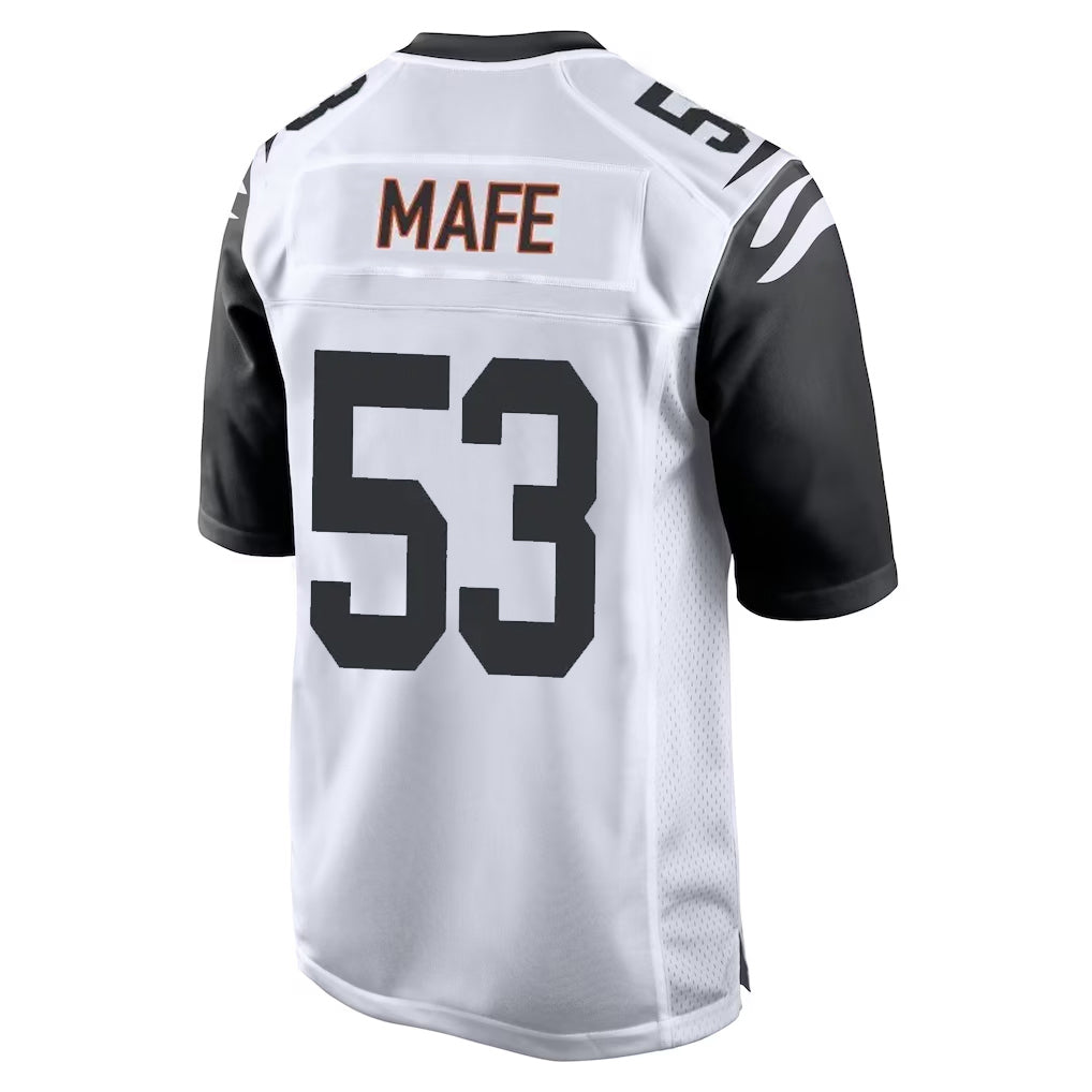 My Store C.Bengals #53 Boye Mafe Player White Alternate Home Game Stitched Jerseys