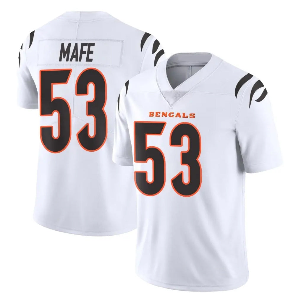 My Store C.Bengals #53 Boye Mafe Player White Vapor Untouchable Limited Home Game Stitched Jerseys