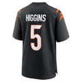 My Store C.Bengals #5 Tee Higgins Player Black Home Game Stitched Jerseys