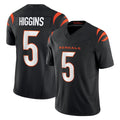 My Store C.Bengals #5 Tee Higgins Player Black Vapor F.U.S.E. Limited Home Game Stitched Jerseys