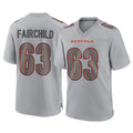 My Store C.Bengals #63 Dylan Fairchild Player Gray Atmosphere Fashion Game Stitched Jerseys
