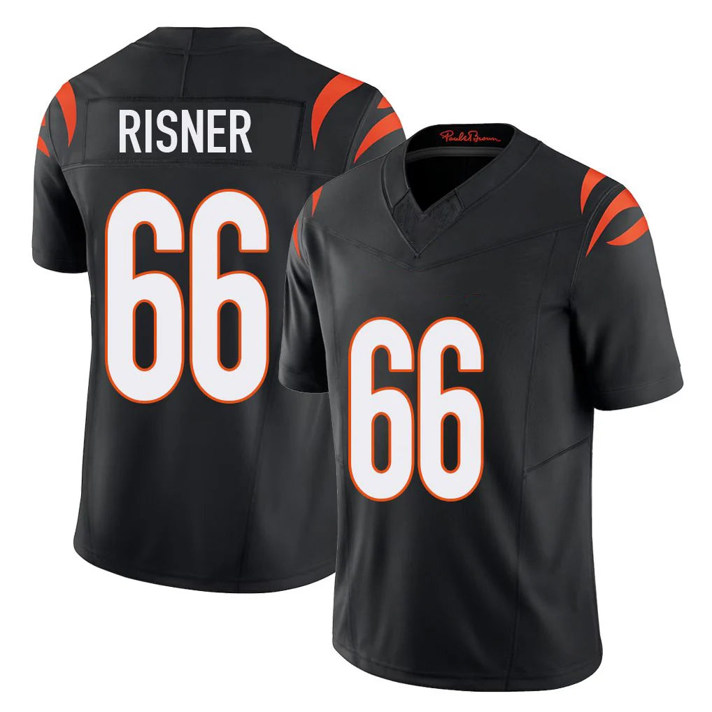 My Store C.Bengals #66 Dalton Risner Player Black Vapor F.U.S.E. Limited Home Game Stitched Jerseys