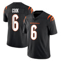 My Store C.Bengals #6 Brian Cook Player Black Vapor Untouchable Limited Home Game Stitched Jerseys