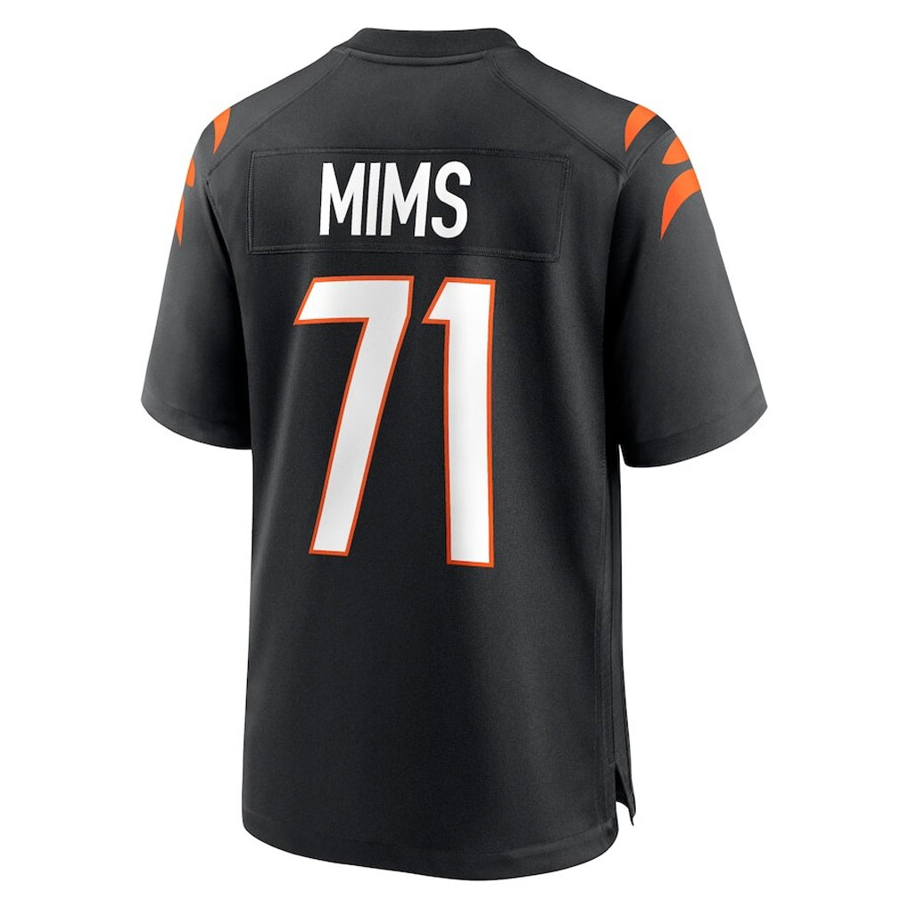 My Store C.Bengals #71 Amarius Mims Player Black Home Game Stitched Jerseys