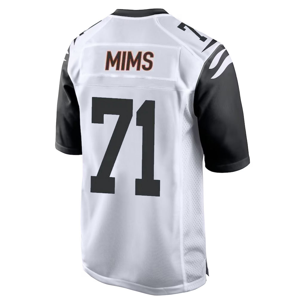 My Store C.Bengals #71 Amarius Mims Player White Alternate Home Game Stitched Jerseys