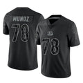 My Store C.Bengals #78 Anthony Munoz Player Black Reflective Limited Game Stitched Jerseys