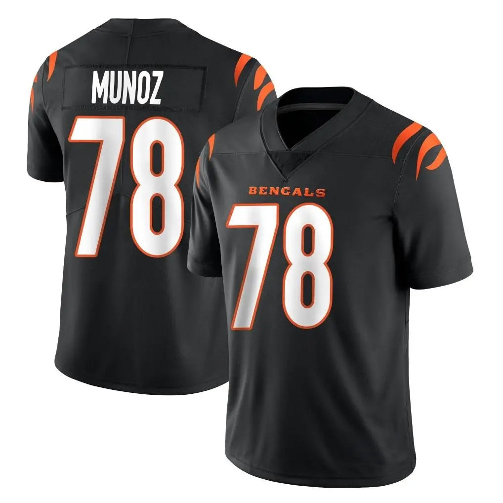 My Store C.Bengals #78 Anthony Munoz Player Black Vapor Untouchable Limited Home Game Stitched Jerseys