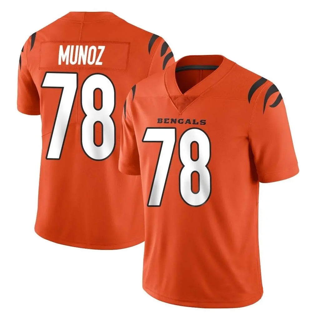 My Store C.Bengals #78 Anthony Munoz Player Orange Vapor Untouchable Limited Home Game Stitched Jerseys