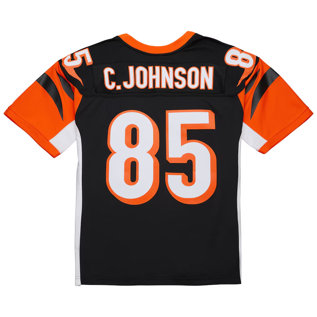 My Store C.Bengals #85 Chad Johnson Mitchell & Ness Black 2004 Legacy Replica Puhic Stitched Jerseys