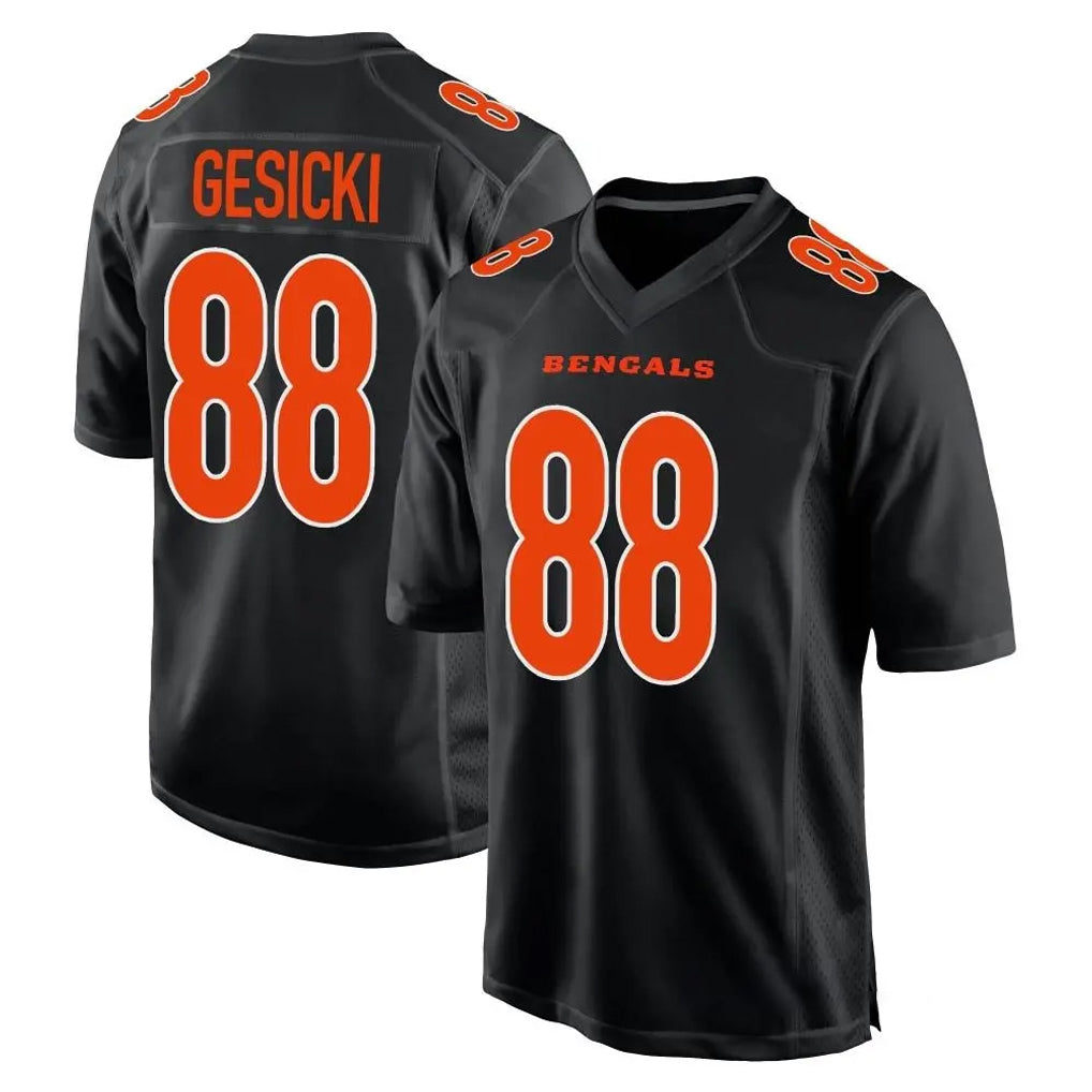 My Store C.Bengals #88 Mike Gesicki Player Black Fashion Game Stitched Jerseys
