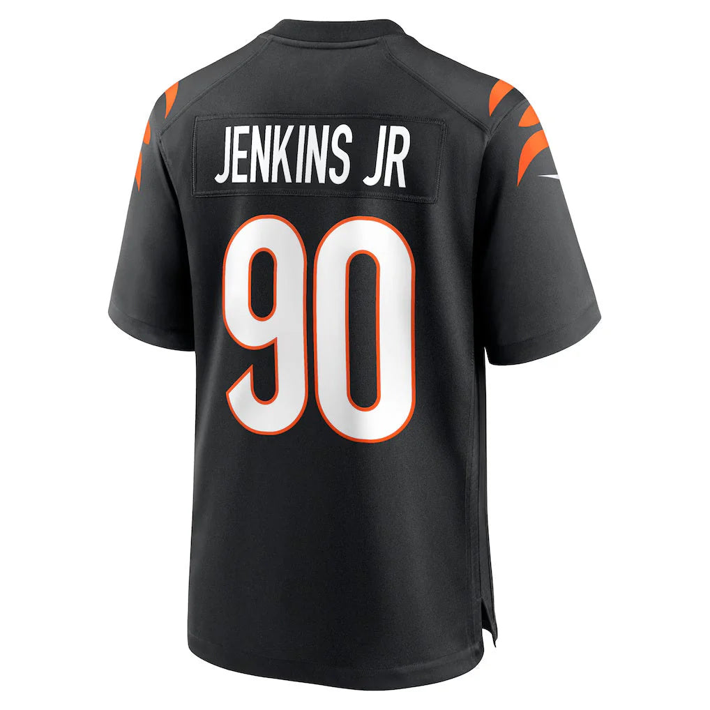My Store C.Bengals #90 Kris Jenkins Jr Player Black Home Game Stitched Jerseys