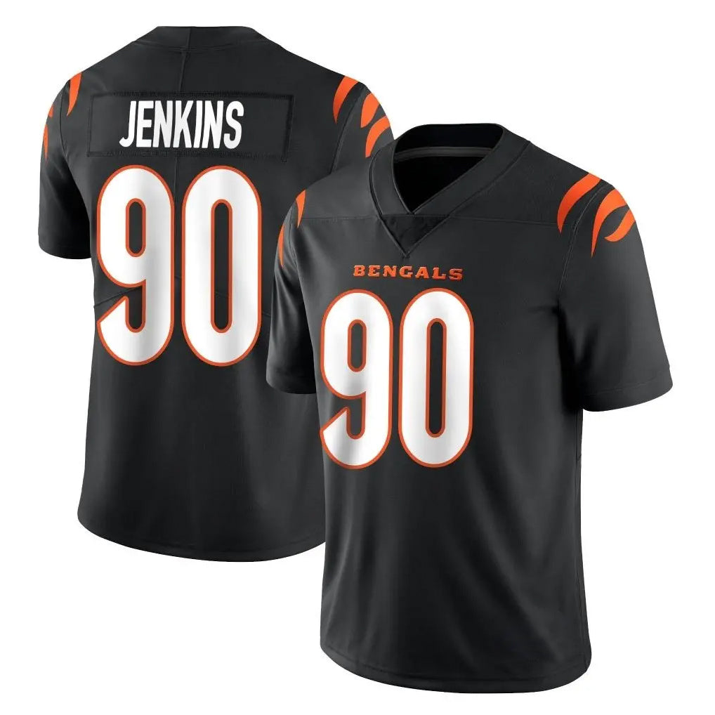 My Store C.Bengals #90 Kris Jenkins Jr Player Black Vapor Untouchable Limited Home Game Stitched Jerseys