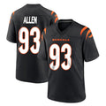 My Store C.Bengals #93 Jonathan Allen Player Black Home Game Stitched Jerseys