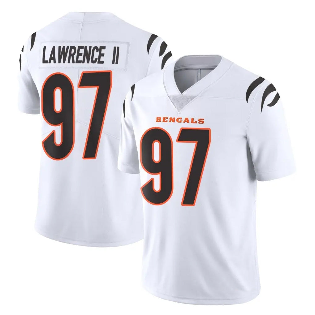 My Store C.Bengals #97 Dexter Lawrence II Player White Vapor Untouchable Limited Home Game Stitched Jerseys
