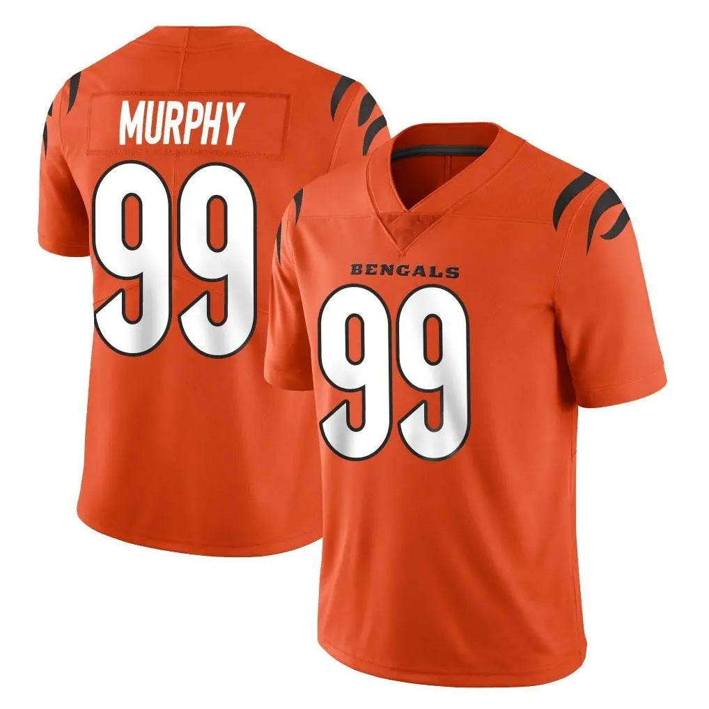 My Store C.Bengals #99 Myles Murphy Player Orange Vapor Untouchable Limited Home Game Stitched Jerseys