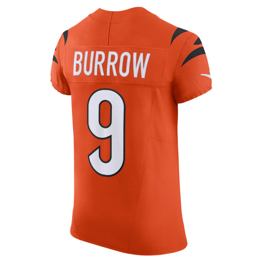 My Store C.Bengals #9 Joe Burrow Orange Team Vapor F.U.S.E. Elite Stitched Jerseys