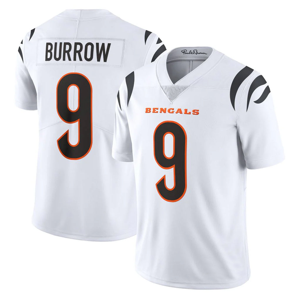 My Store C.Bengals #9 Joe Burrow Player White Vapor Untouchable Limited Home Game Stitched Jerseys