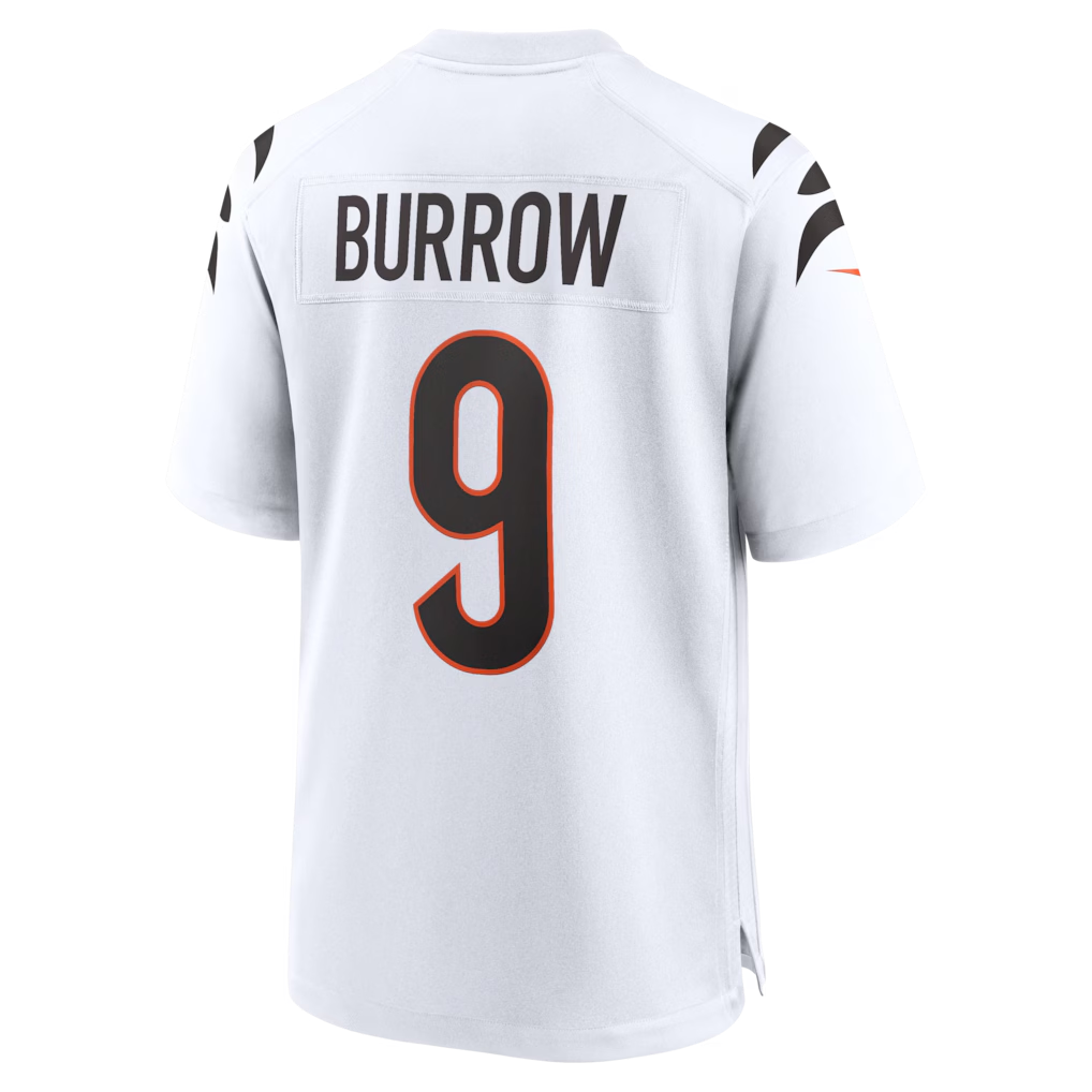 My Store C.Bengals #9 Joe Burrow White Game Stitched Jerseys