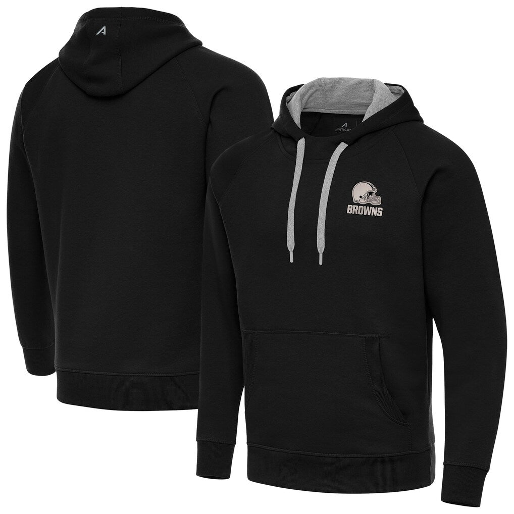 My Store C.Browns Black Brushed Carbon Pullover Hoodie Blank Player Limited Stitched Jerseys