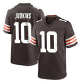 My Store C.Browns #10 Quinshon Judkins Player Brown Home Game Stitched Jerseys