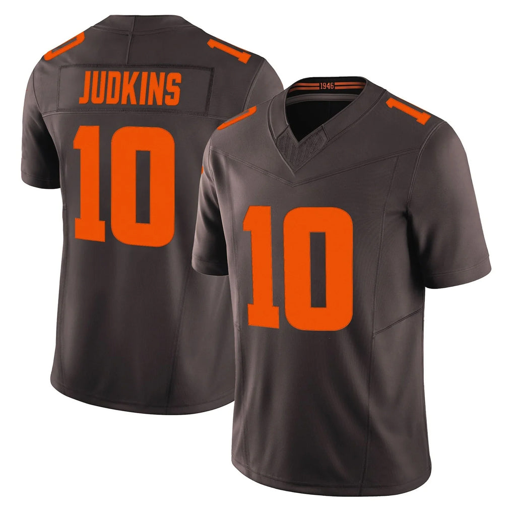 My Store C.Browns #10 Quinshon Judkins Player Brown Limited Vapor F.U.S.E. Alternate Game Stitched Jerseys
