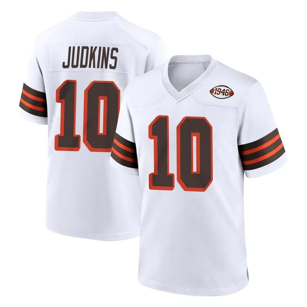 My Store C.Browns #10 Quinshon Judkins Player White Alternate Home Game Stitched Jerseys