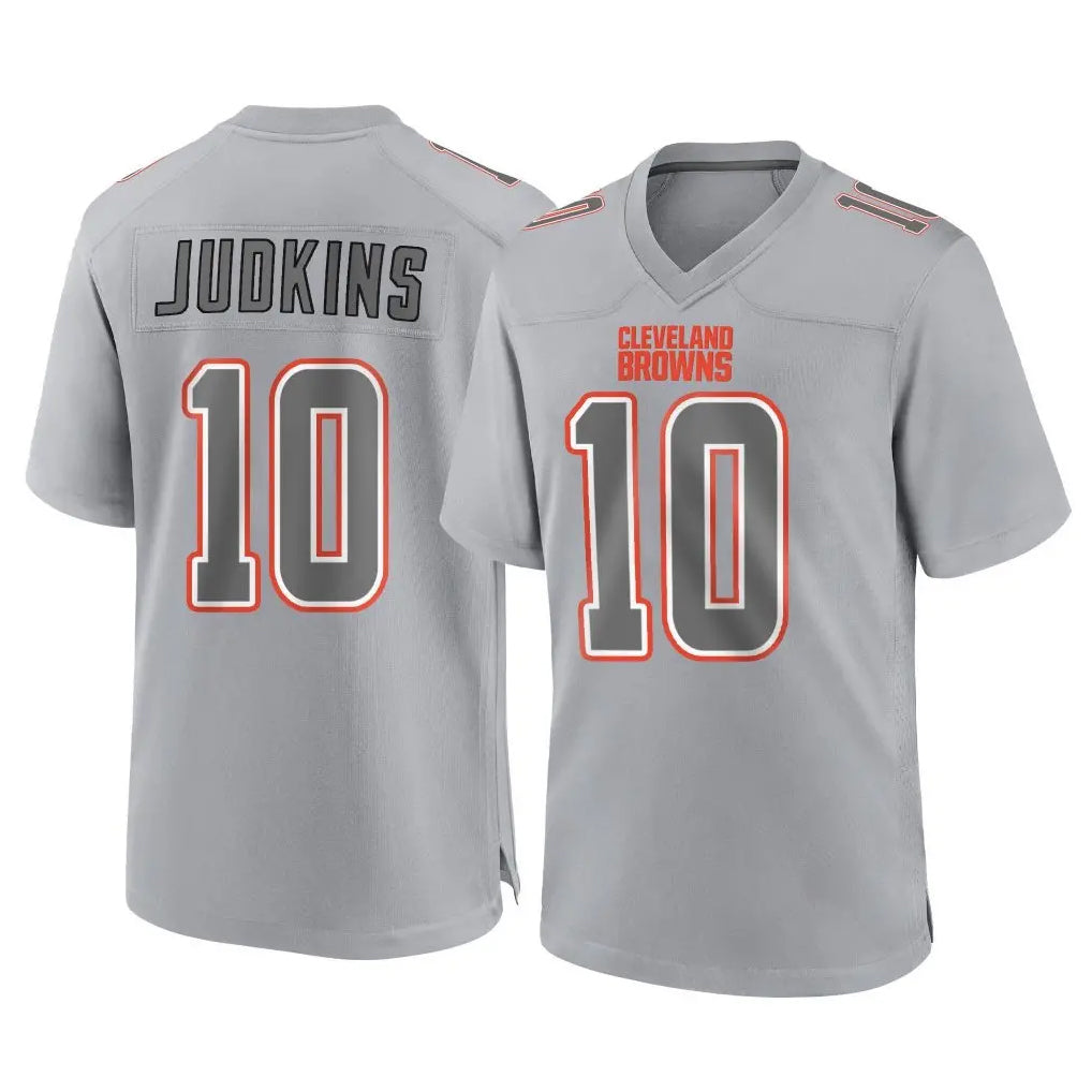 My Store C.Browns #10 Quinshon Judkinst Player Gray Atmosphere Fashion Game Stitched Jerseys