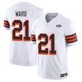 My Store C.Browns #21 Denzel Ward Player White Limited Vapor F.U.S.E. Alternate Game Stitched Jerseys