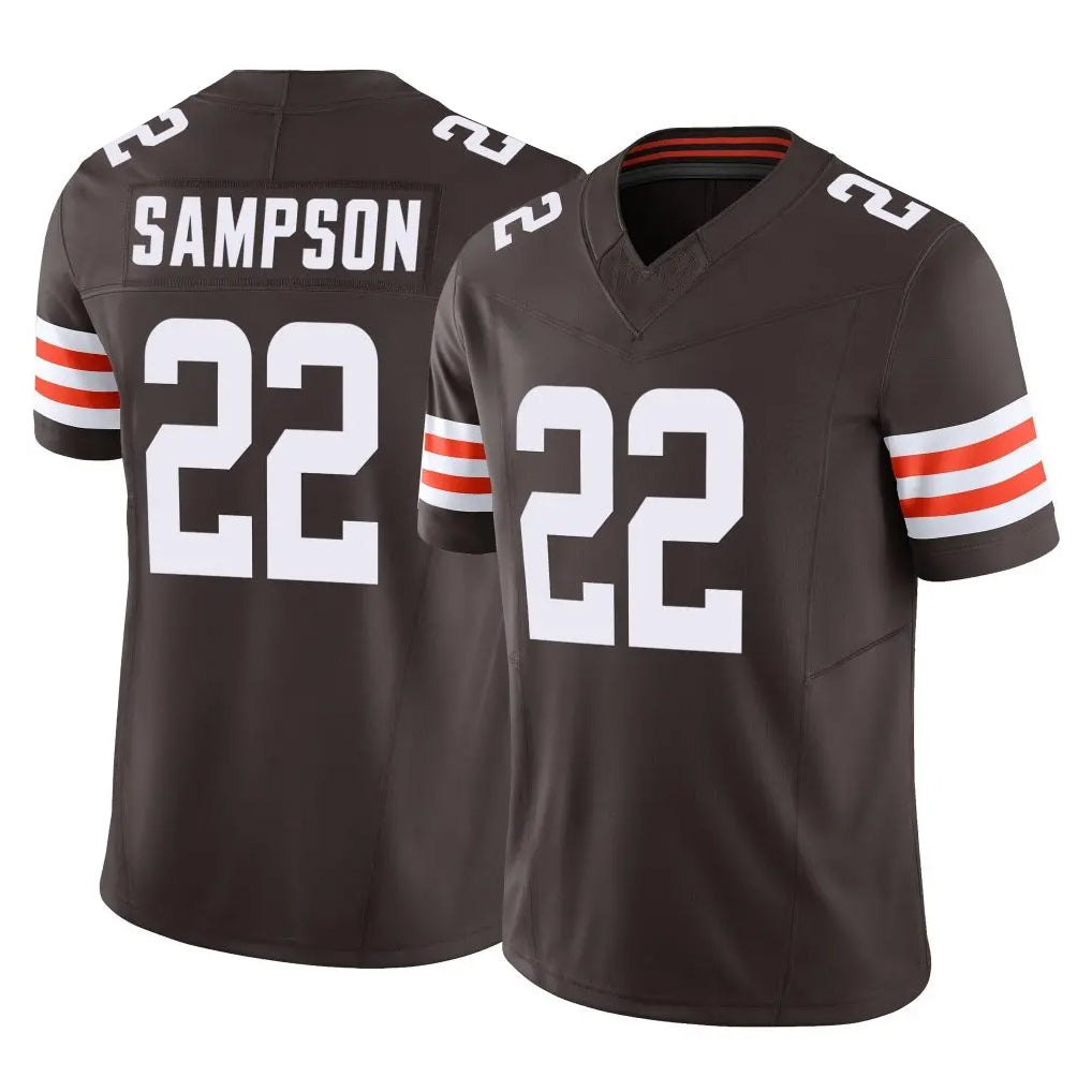 My Store C.Browns #22 Dylan Sampson Player Brown Vapor F.U.S.E. Limited Home Game Stitched Jerseys