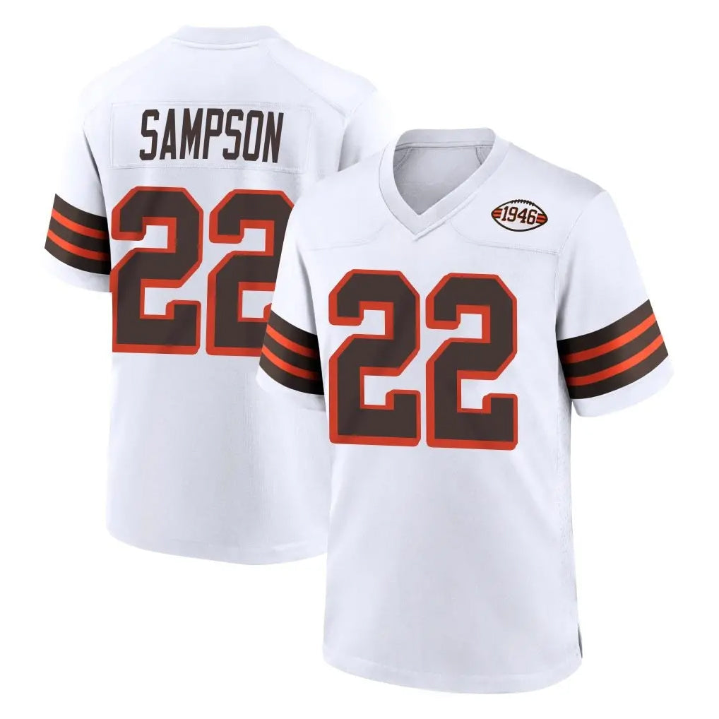 My Store C.Browns #22 Dylan Sampson Player White Alternate Home Game Stitched Jerseys