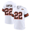My Store C.Browns #22 Dylan Sampson Player White Alternate Home Game Stitched Jerseys
