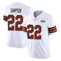 My Store C.Browns #22 Dylan Sampson Player White Limited  Vapor 1946 Collection Alternate Game Stitched Jerseys