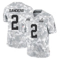 My Store C.Browns #2 Shedeur Sanders Player Arctic Camo Salute to Service Limited Home Game Stitched Jerseys