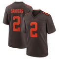 My Store C.Browns #2 Shedeur Sanders Player Brown Alternate Home Game Stitched Jerseys