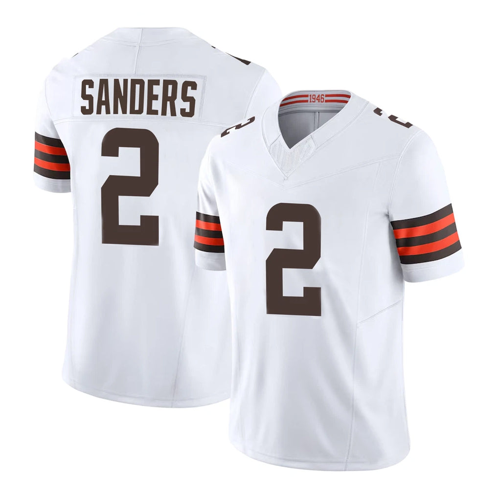 My Store C.Browns #2 Shedeur Sanders Player White Vapor F.U.S.E. Limited Home Game Stitched Jerseys