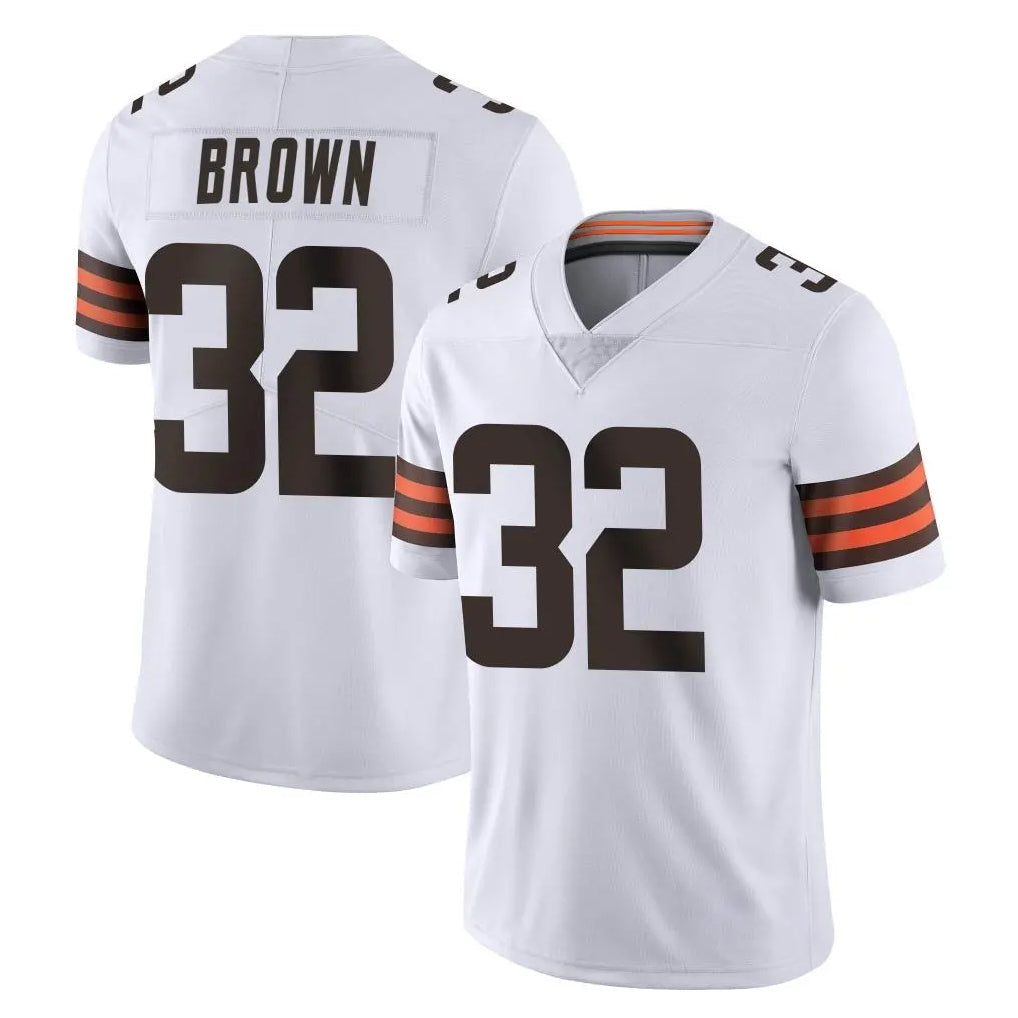 My Store C.Browns #32 Jim Brown Player White Vapor Untouchable Limited Home Game Stitched Jerseys